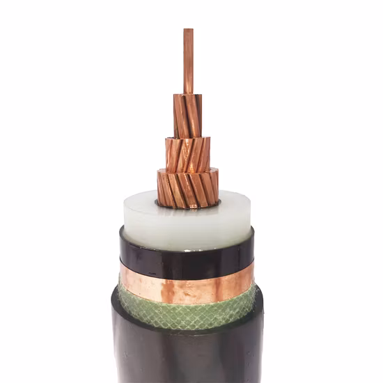19/33kv XLPE 絶縁および鋼線装甲電気ケーブル電源ケーブル