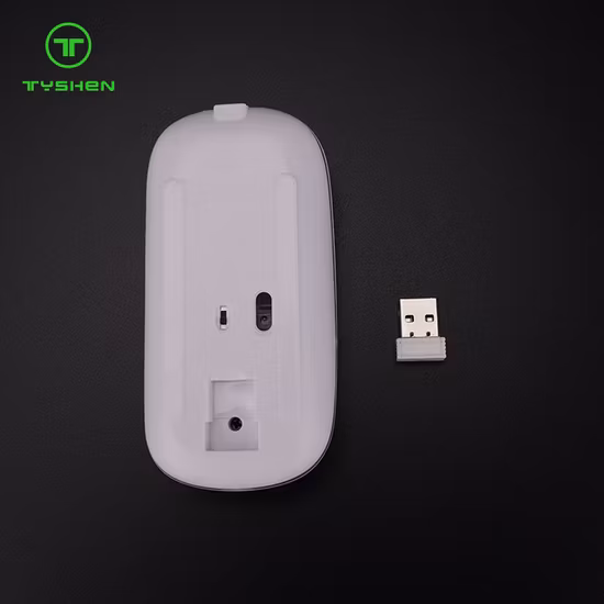 超スリムサイズ静音充電式ワイヤレスマウスBluetoothタイプ