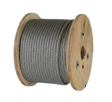 19X7 非亜鉛メッキ鋼ケーブル ワイヤー ロープ ケーブル De Acero